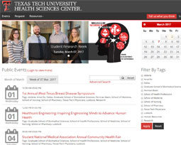 New Systems for TTUHSC Announcements and Events