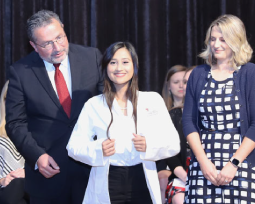 Pharmacy Welcomes Class of 2023 at Annual White Coat Ceremonies 