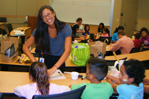 El Paso medical students shared the importance of good nutrition with children during National Food Day.