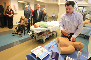 High-tech mannequins aid in student learning and patient safety.