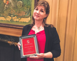 Hard work yields recognition for nursing faculty member