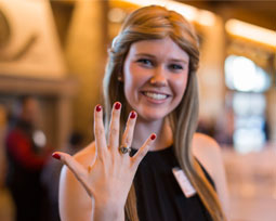 Students Receive Class Ring During Texas Tech University Health Sciences Center Ceremony