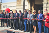 SimCentral ribbon-cutting ceremony on Amarillo campus.
