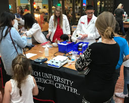 Pharmacy Students, Faculty Participate in ACU’s Maker Fest