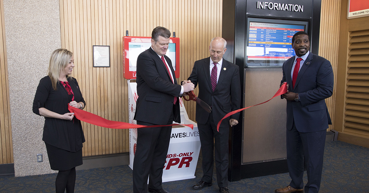 CPR ribbon cutting