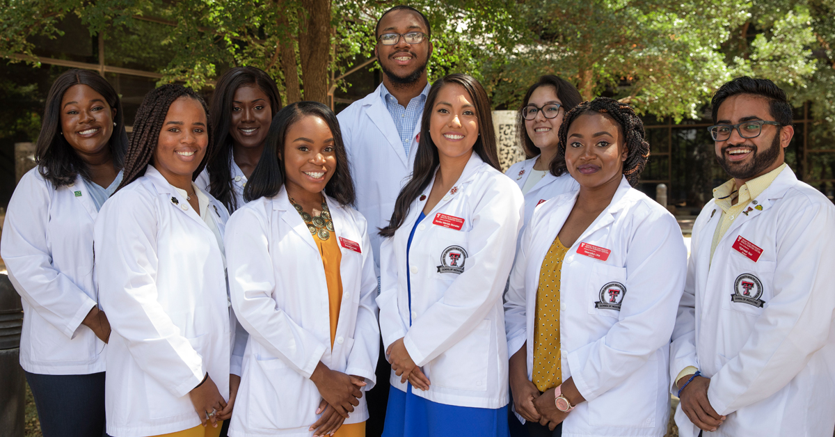 TTUHSC Student National Medical Assoiciation members.