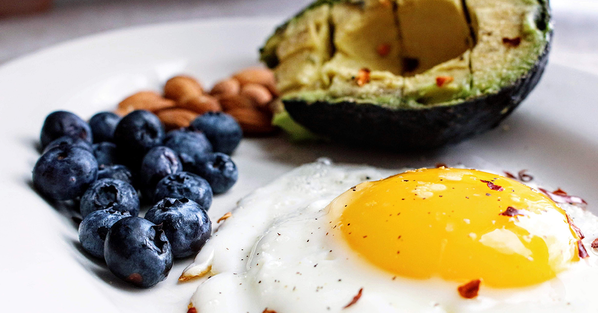 Eggs and avocado