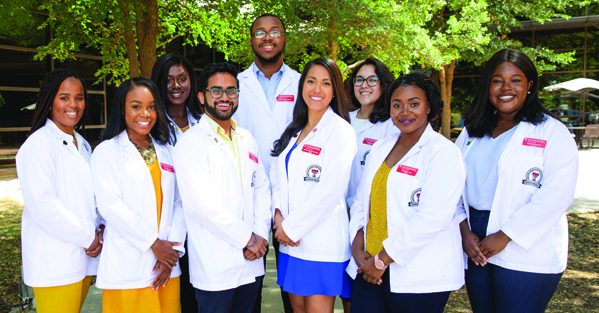 TTUHSC Student National Medical Assoiciation members.