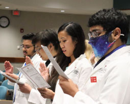 TTUHSC Welcomes Incoming Pharmacy Students at White Coat Ceremony in Amarillo