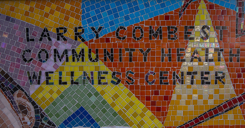 Mural at the Larry Combest Center