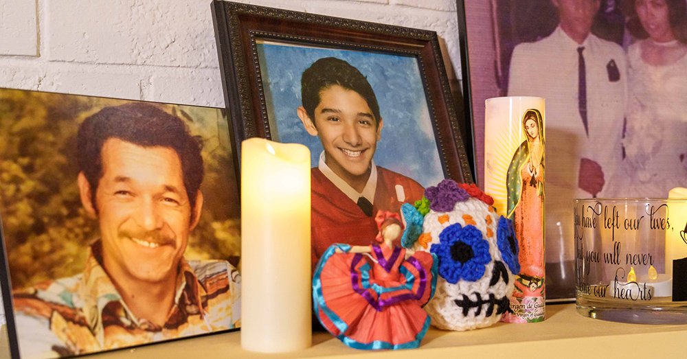 photos of family members for day of the dead
