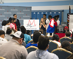TTUHSC Students Share Knowledge, Experiences at Middle School to Medical School