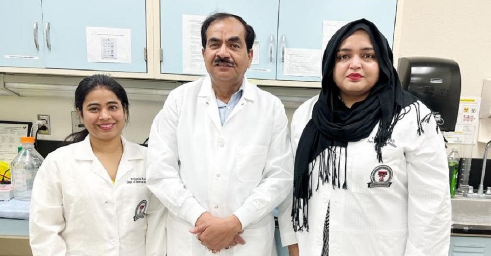 Dr. Reddy and his laboratory team