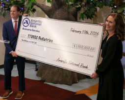 TTUHSC Receives $1 Million Gift from Amarillo National Bank to Expand and Enhance Pediatric Care in the Panhandle