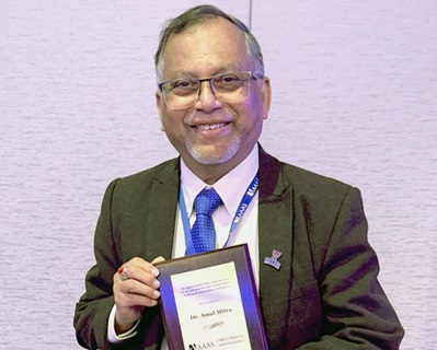 AAAS Recognizes Mitra for Mentorship Work