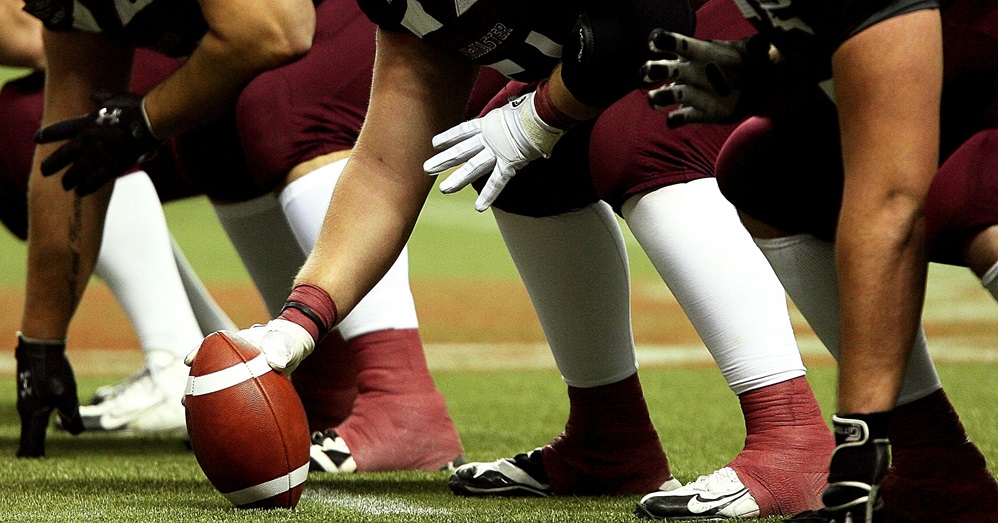 football team playing