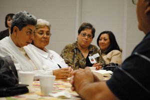 Promotores in the West Texas Community Health Workers Network recently met to discuss how to strengthen the program to better serve their communities.