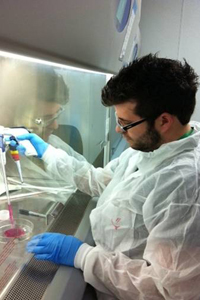 Students like Johnathan Salim Abou-Fadel in the SABR program were given the opportunity to conduct hands-on research before entering graduate school.