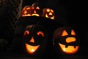 Keep sharp objects away from young children  leave pumpkin carving to the adults.