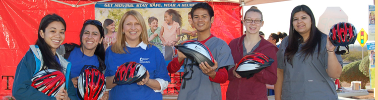 Safety First: Event Offers Help to Children on Wheels