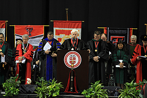 McGovern is often called upon to lead university members in memorials and prayer.