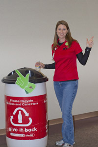 Americans throw away 25,000,000 plastic bottles every hour. Minimize your carbon footprint by recycling at TTUHSC.