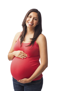CenteringPregnancy clients meet small groups to discuss pregnancy and parenting skills.