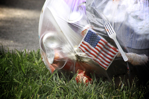 The average American generates more than 4 pounds of trash every day.