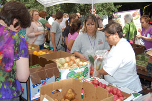 In the past, more than 200 people have attended the Farmer's Market.
