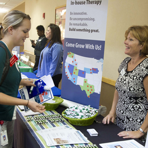 Making Connections: Students and Employers Mingle at Annual Job Fair