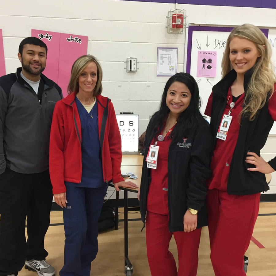 Interprofessional Health Fair at the Margaret Talkington School for Young Women Leaders