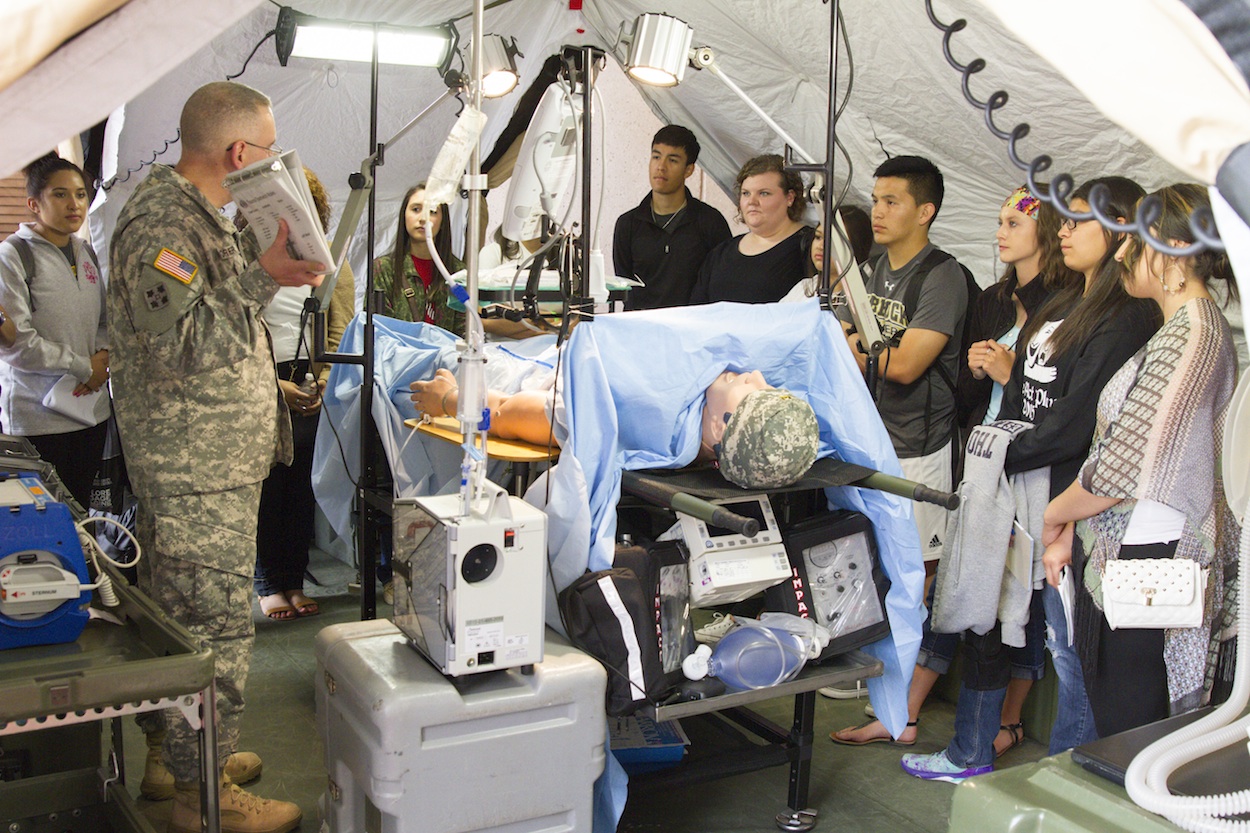 TTUHSC Students and US Army Give Insight to Health Care Professions